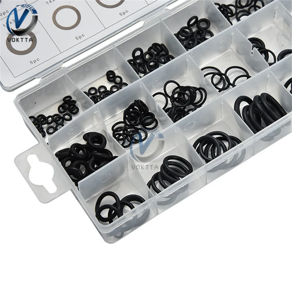 Rubber O Rings Kits 279PCS 18 Sizes Nitrile Rubber O-Ring - China