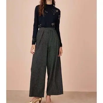 

Streetwear Loose High Waist Woman Wide Leg Long Pants Women Trousers Female Trausers Street Fashion