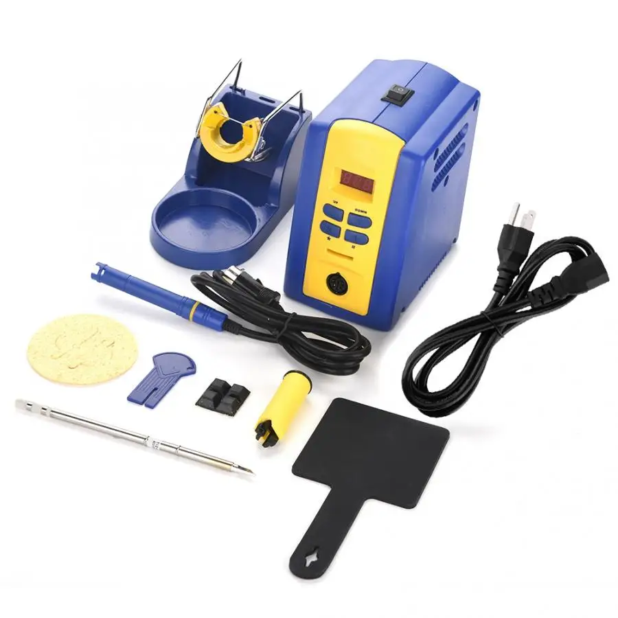 

FX-951 Solder Iron Soldering Station with T12-k Iron Tip Holder Welding Machine