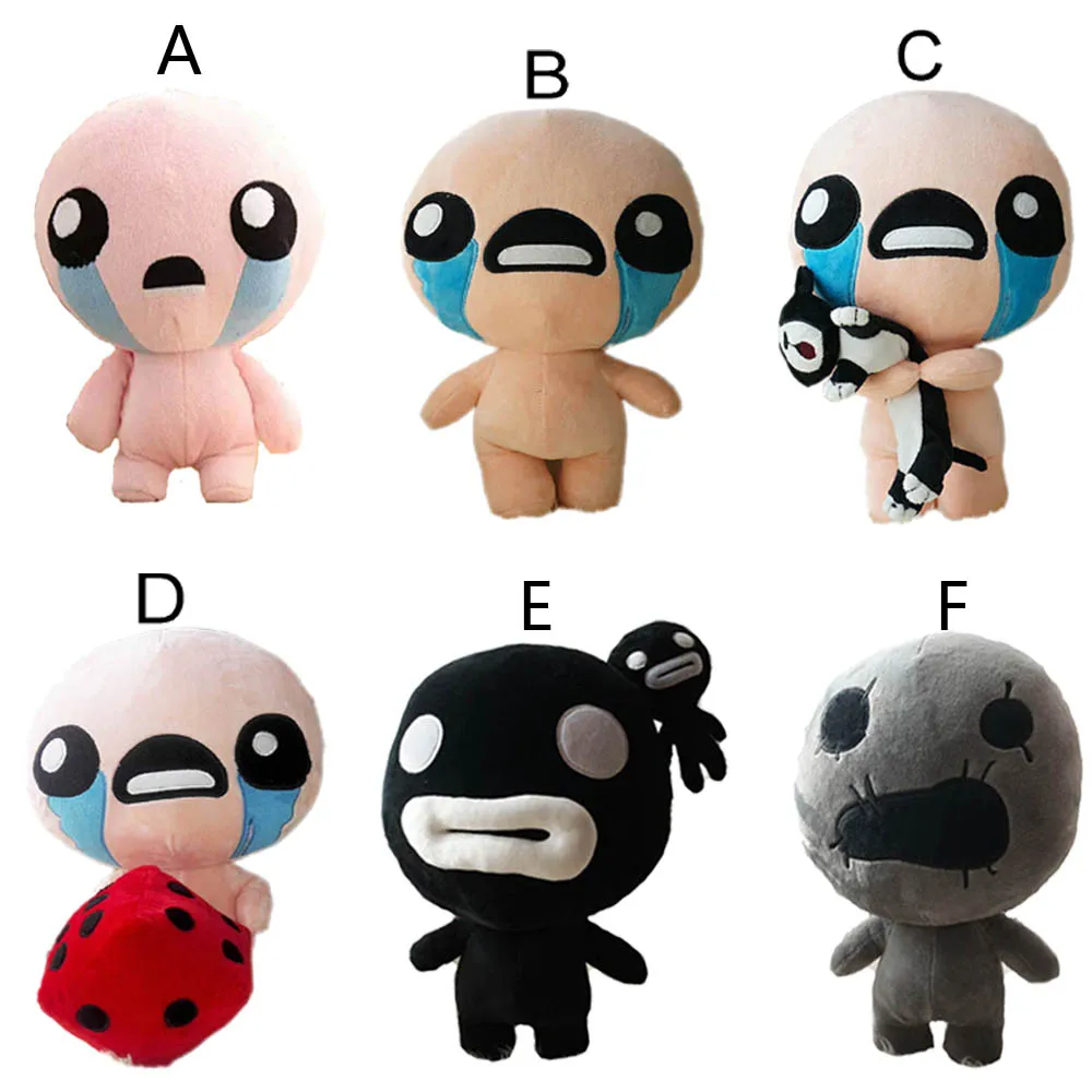 LYH2019 The Binding of Isaac Plush Toy Afterbirth Isaac Soft Stuffed Animals Plush Toys for Children Gifts 35cm