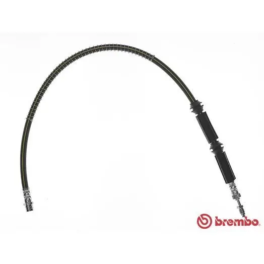 Шланг тормозной VW TOUAREG 2.5-6.0 02-10 735мм передний BREMBO T