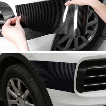 

Replacement Car Sticker Accessories Universal Bumper Carbon Fiber Style