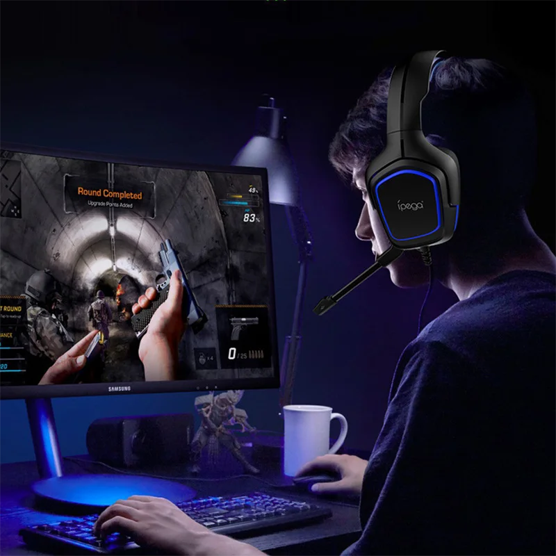 3D стерео наушники шумоподавление Гарнитура Игровые наушники с микрофоном для nintendo Switch/Switch Lite/Xbox one/PS4/PC