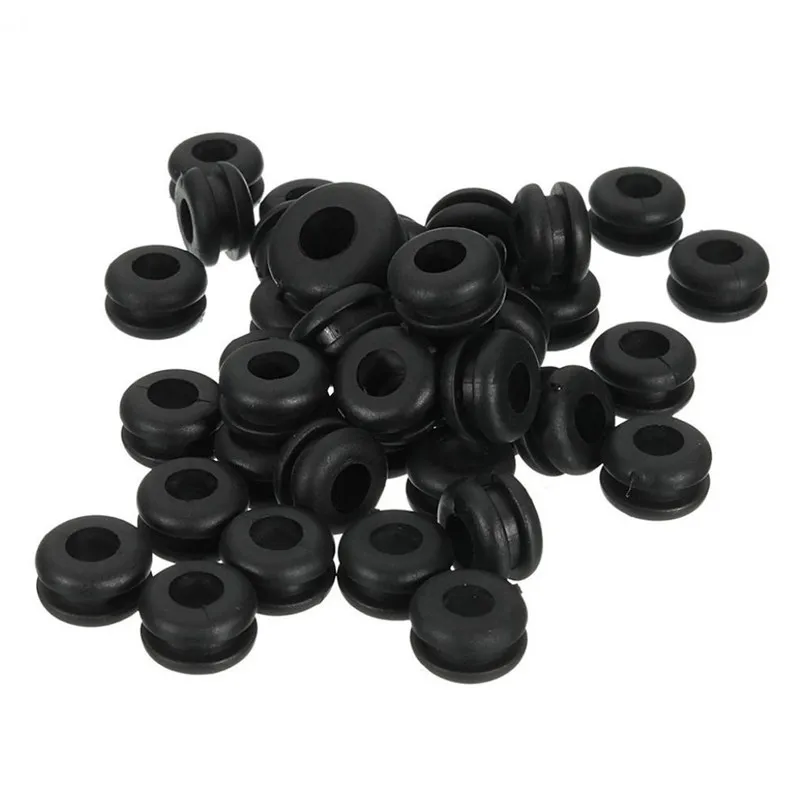 180Pcs Gasket Kit Black Rubber Washer Seals Grommets Assortment Set High Quality Spare Parts Wiring Cable With Box#294382