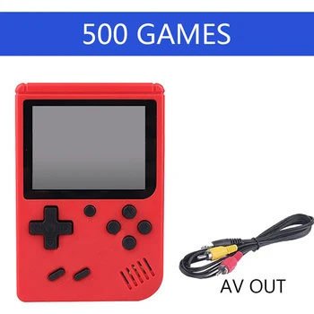 

children mini boy video handheld game 500 in 1 players console 8 bit retro video game console 8bit for Child Nostalgic Player