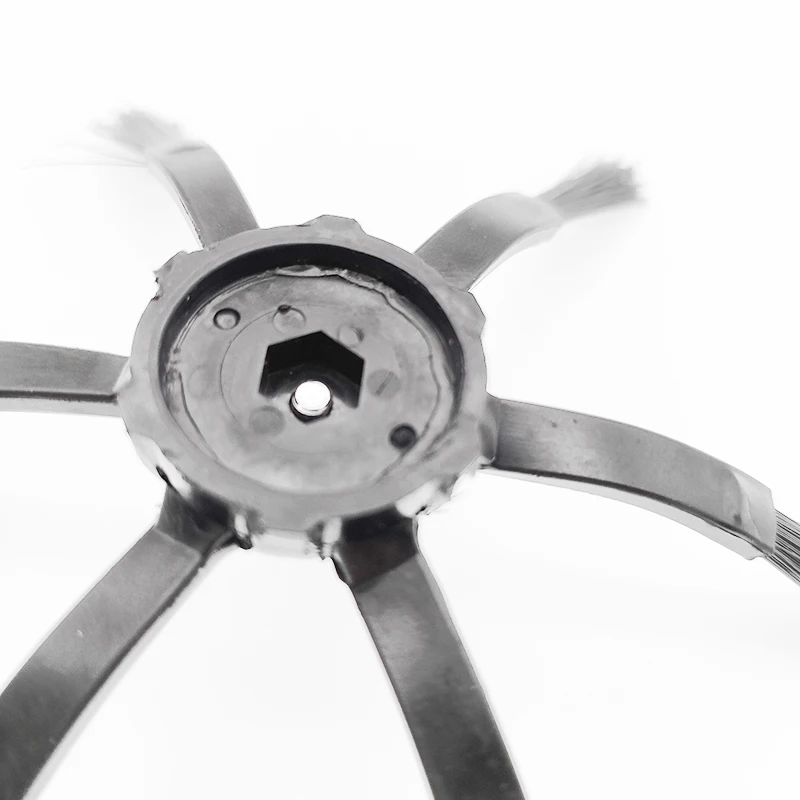 Черный пылесос боковая щетка 6 рук подходит для Xiaomi Roborock S50 S51 S55 S5 S6