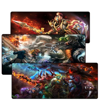 

DOTA 2 Rubber Gaming Lock Edge Mouse Pad mouse mat desk mats for gamer large mousepad for Tanks Of World CSGO LOL Gamer