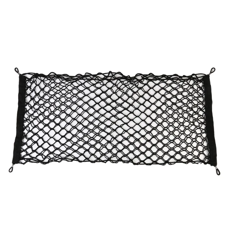 90cm-35cm Rear Luggage Cargo Trunk extra Storage Organizer Nylon Car Net Mesh Hatchback for SUV/RV hatchback | Автомобили и