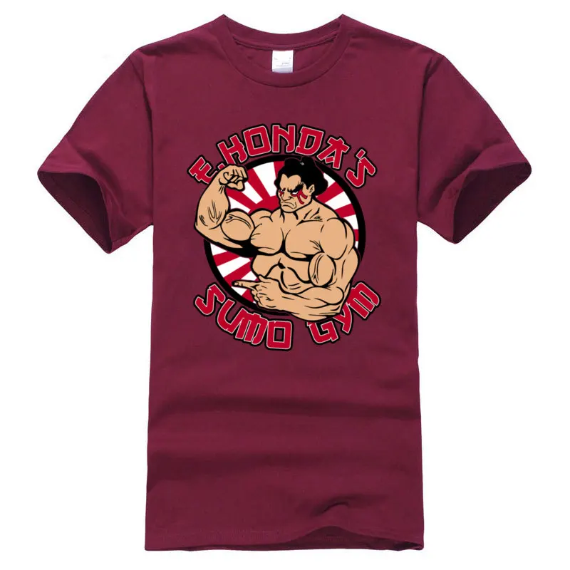  Fitness Tight Tops T Shirt Coupons Short Sleeve Student T-Shirt TpicOriginaltitle Cool NEW YEAR DAY Sweatshirts Crewneck E.Honda_s_sumo_gym_1372 maroon