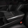 matte Carbon fiber back for Tesla Model 3 Y 2022 Center Console Seat Armrest Box  Protective Decoration Cover accessories ► Photo 2/6