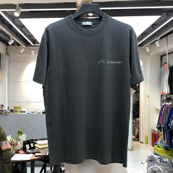 

A COLD WALL* Tee Men Women 1:1 A-COLD-WALL ACW T Shirts Best Quality Back Labeling T-Shirts Back Labeling ACW Tops