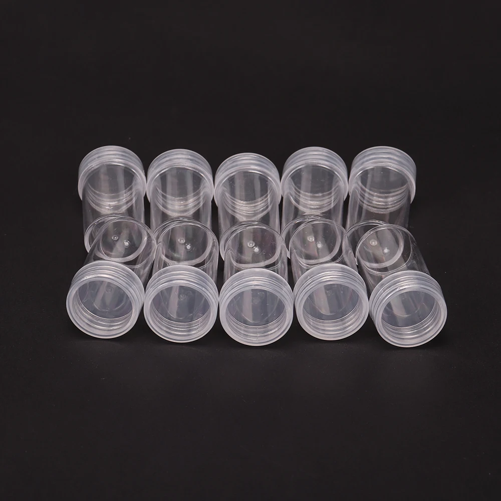2 / set 15 mL volumetric flasks transparent 5D diamond painting bead storage bottle embroidery container bo | Дом и сад