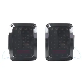 

2pcs LED Tail Lamp Smoked Taillight Reversing Lamps Turning Signal for Jeep for First Generation Car Driving Hot