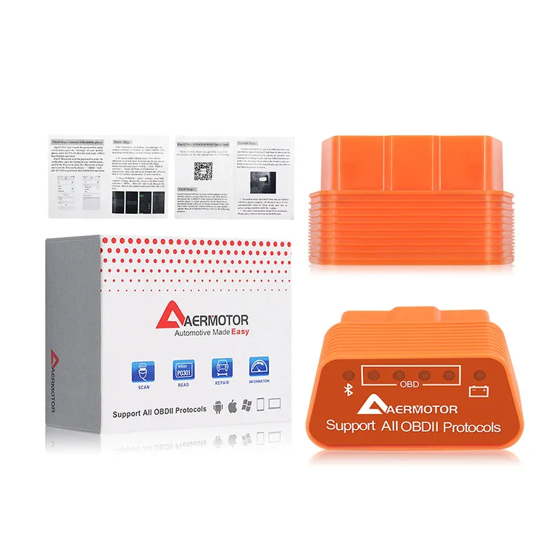 OBD2 сканер ELM327 1,5 HH OBD диагностический сканер ELM 327 WIFI V1.5 OBD2 Bluetooth Elm327 считыватель кодов Поддержка всех протоколов OBD2 | Автомобили и мотоциклы | АлиЭкспресс