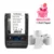 portable photo printer DETONGER DP23S/DP30S Multifunctional Wireless BT Mobile Thermal Printer Barcode Label Maker for Android iOS mini printer peripage Printers