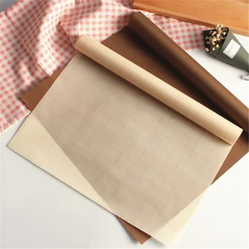 

Heat Press Pad Reusable Baking Mat Non Stick Craft Sheet Heat Resistant Easy to Clean BBQ Grill & Baking Mats Macarons