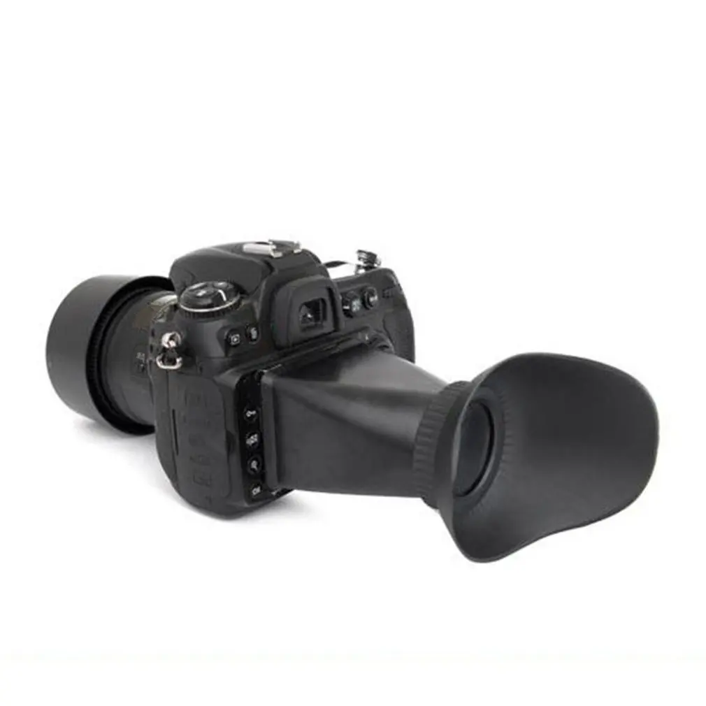 V2 3:2 SLR Camera LCD Viewfinder Magnifier Expansion Cover LCD Screen Camera Magnifying Viewfinder Sunshade