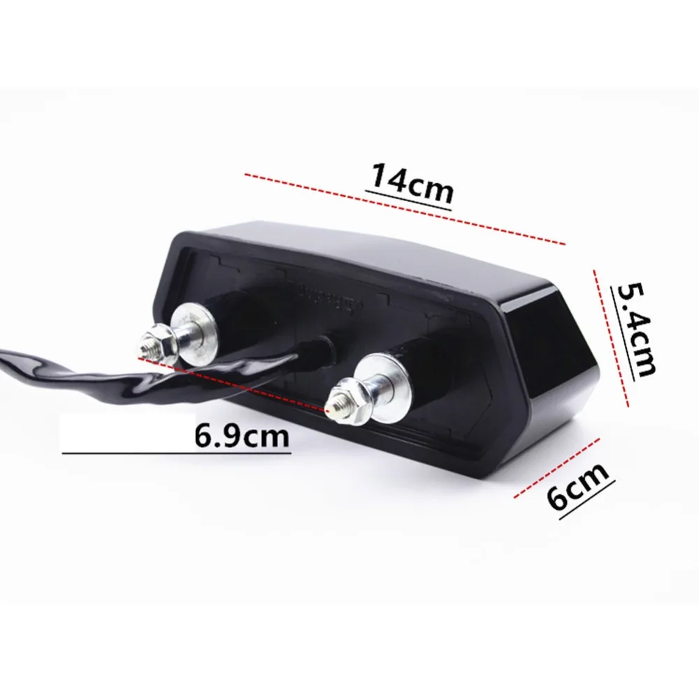 20 Motorcycle LED Tail Light Running Stop Brake Rear Warning Turn Signal Indicator Lamp for Honda MSX125 CBR650F CTX700 CTX700N