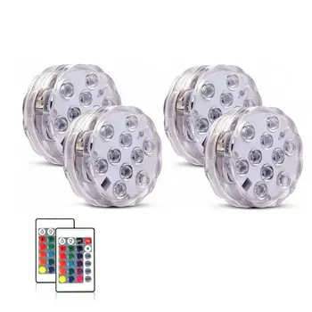 

LED Submarine Lamp Remote Control Knob Lights Colorful Color Changing 24 Key Remote Control Aquarium Swimming Pool Light Remote