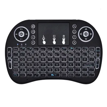 

Portable Mini i8 2.4G Air Mouse Wireless Keyboard with Touchpad Receiver With USB Cable Practical Simple Black