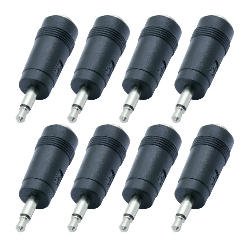 10pcs/lot DC 5.5*2.1mm female jack to 3.5mm mono male plug 2 pole 3.5 socket 5521 Power Connector Adapter | Обустройство дома