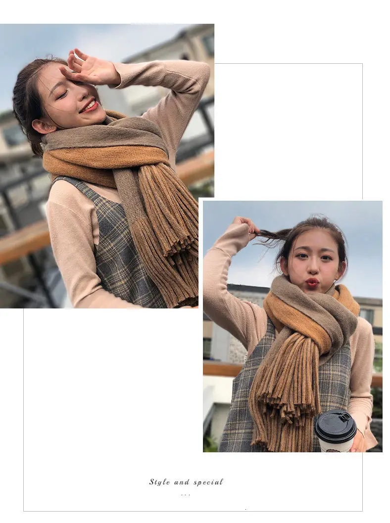 Шарфы Для Дамский зимний шарф модные пашмины квадратные кашемировые шарфы теплый женский Шелковый платок маленькие шали женские