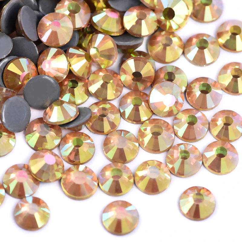 80 Sunshine New Colors Oleeya hot fix rhinestones
