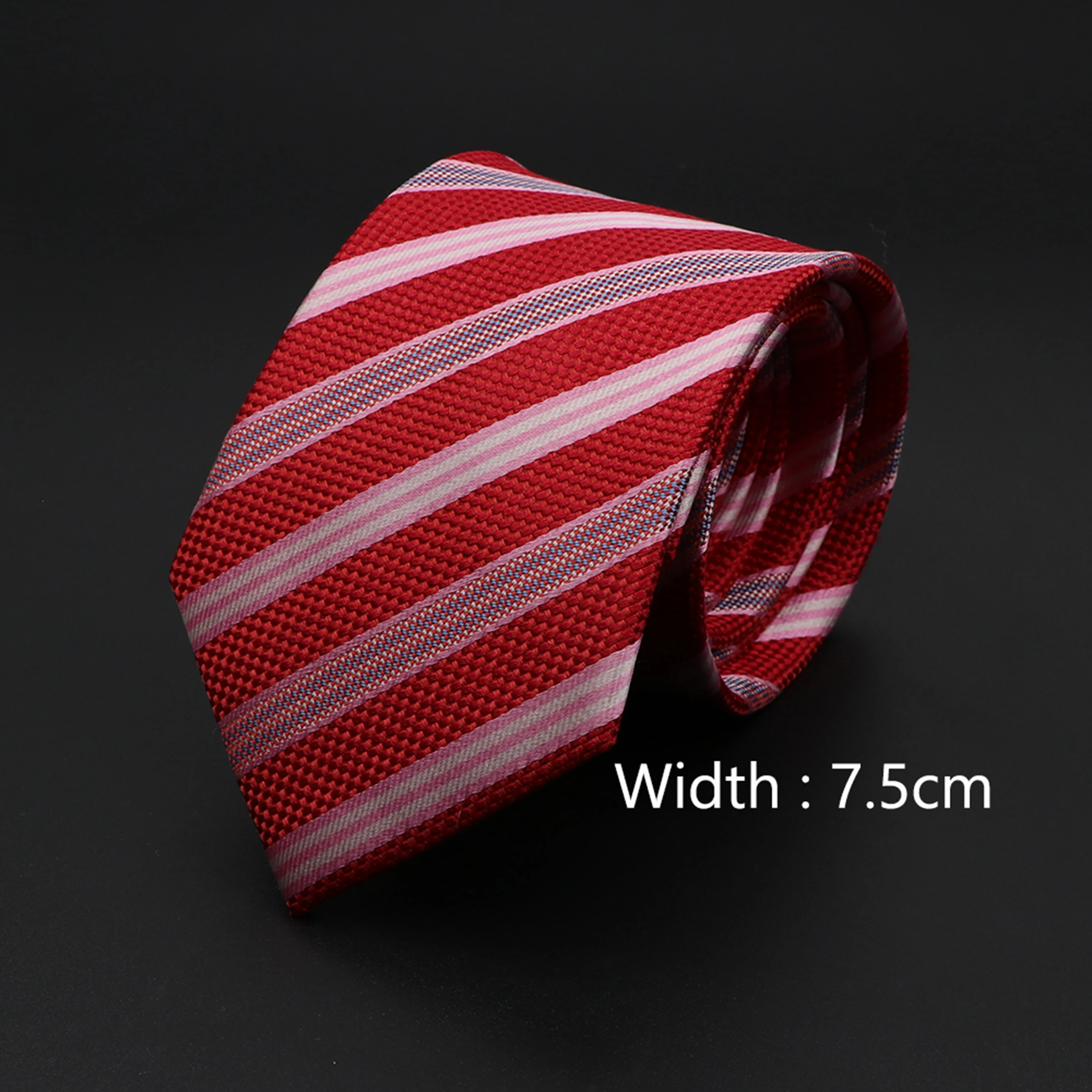 Neck Tie 100% Silk Tie Blue Pink Striped Plaid Necktie Mens Business Skinny Tie Tuxedo Suit Shirt Gift Daily Wear Accessory