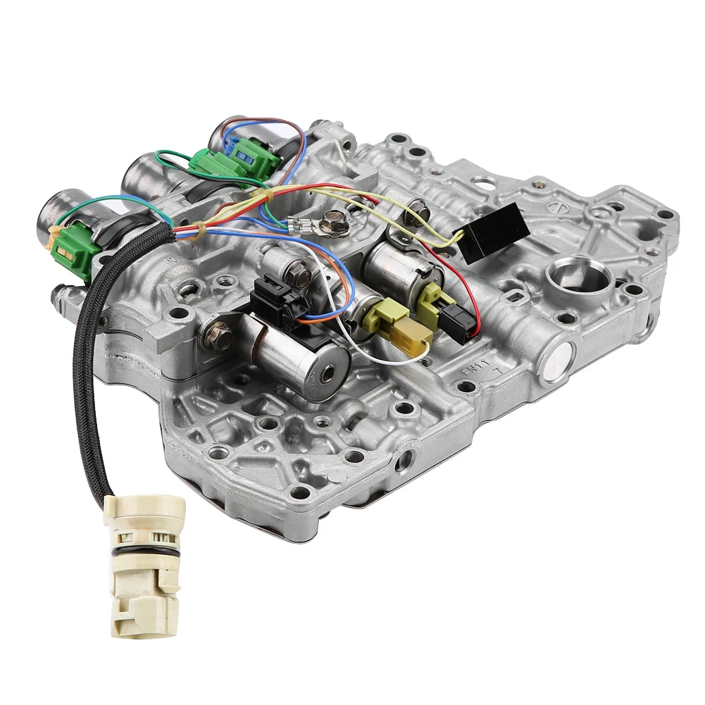 Cuerpo de válvula solenoide de transmisión 4F27E para Ford, Mazda, aluminio + ABSPartes y Cuerpo de válvula solenoide de transmisión 4F27E para Ford, Mazda, aluminio + ABSPartes y
