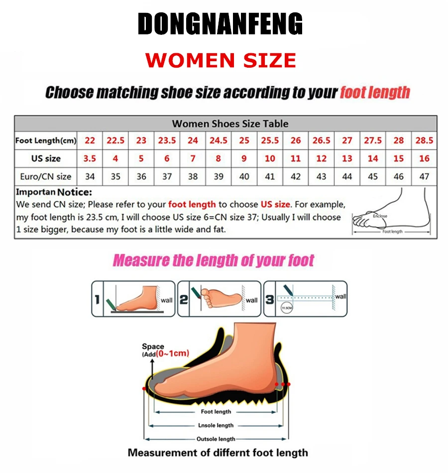 DONGNANFENG Women Female Ladies Genuine Leather Shoes Platform Boots Ankle Zipper Lace Up Winter Fur Plush Warm 34-40 NS-2091-3