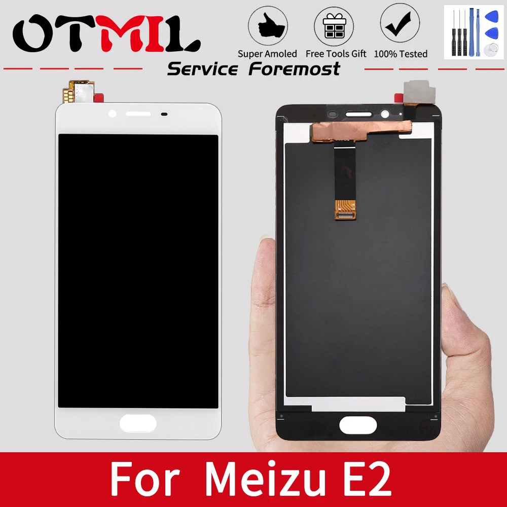 OTMIL 5 "для MEIZU E2 M741A M741Y ЖК-дисплей Meizu Meilan сенсорный ЖК-экран дигитайзер с рамкой