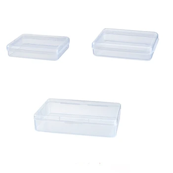 

15PCS 3 Size Dustproof Mask Case Portable Disposable Face Masks Container Storage Box Storage Organizer