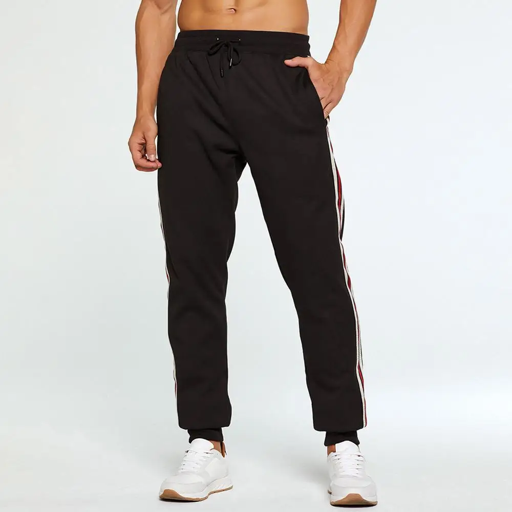 Зимние брюки мужские тренировочные брюки с завязками брюки мужские s Модные джоггеры pantalon homme шаровары мужской зимний теплый плюшевые брюки