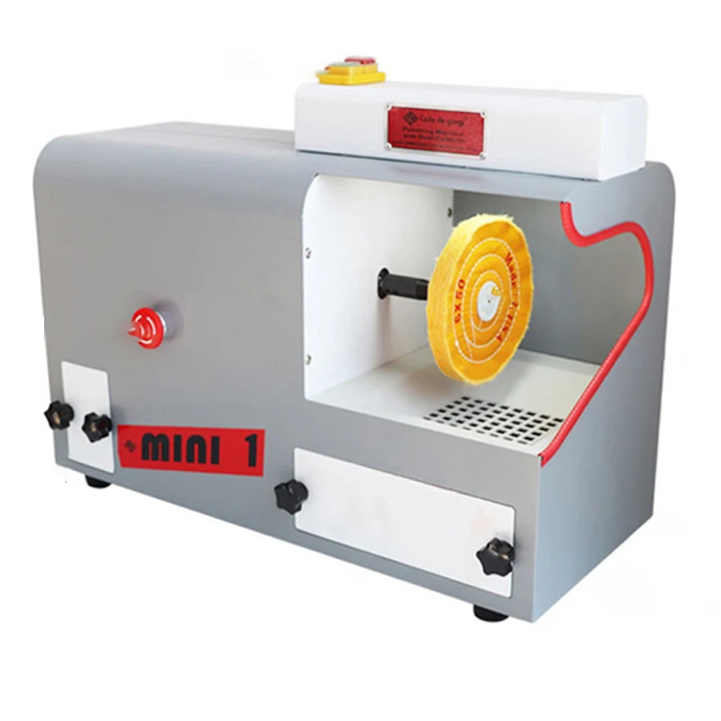 

Desktop Polisher Tools 110V-220V Single Head Vacuum Cloth Wheel Emerald Jade Jewellery Hardware Disc Polishing Equipment 550W