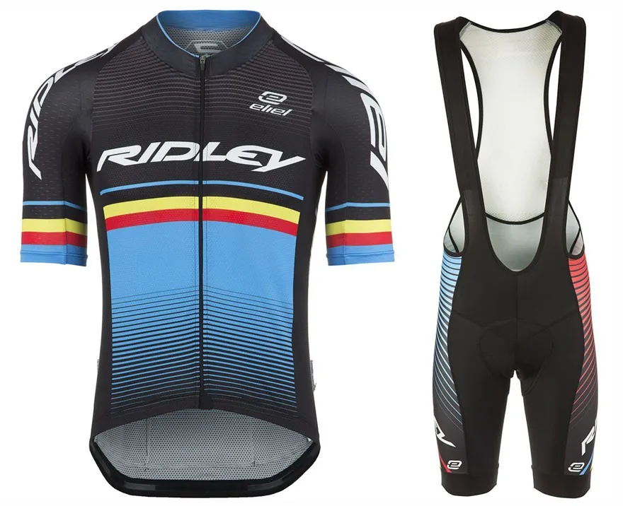 Ridley Rincon Велоспорт Джерси Наборы летний велосипед триатлон Ropa ciclismo дышащий нагрудник шорты костюм велосипед Горный одежда