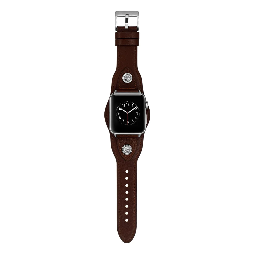 Браслет correa для apple watch 5, 4, 3, ремешок 44 мм, 42 мм, ремешок для iwatch apple watch 5, ремешок 44 мм, браслет 38 мм, 40 мм, браслеты - Цвет ремешка: Dark red