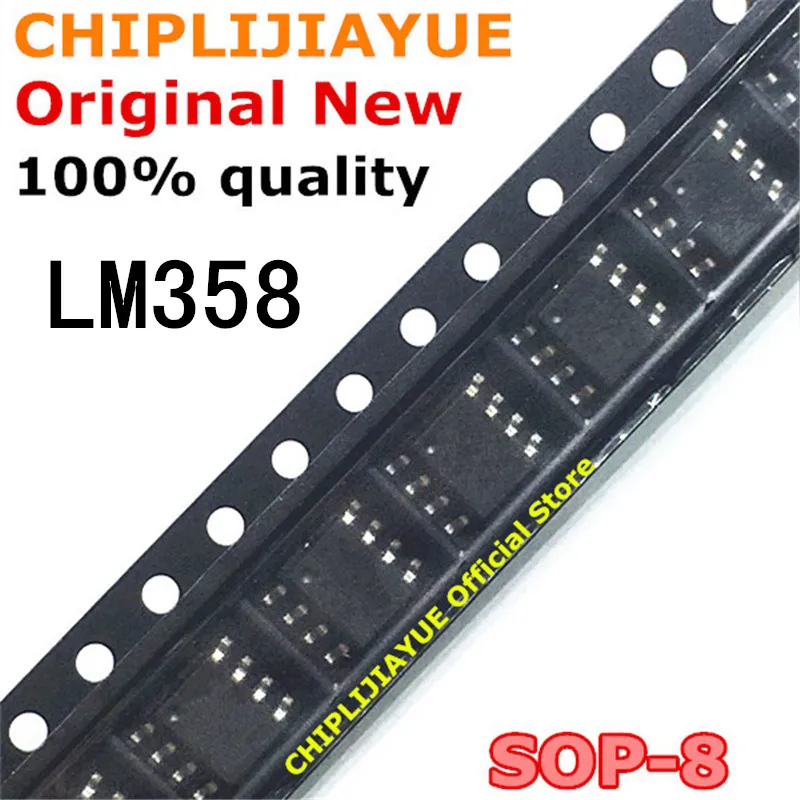 10 шт. LM358DR SOP LM358D SOP8 LM358 8 SMD новый и оригинальный микросхема IC|work work|ic chip100 pcs |