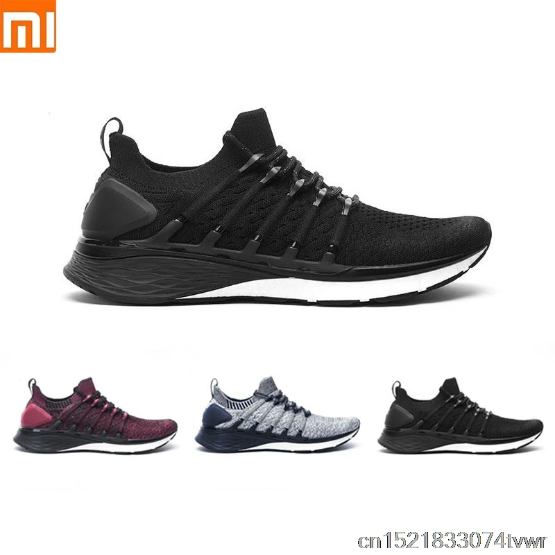 Ceny Oryginalny Xiaomi Mijia Sneaker 3 buty do biegania Popcorn w chmurze bomby 6 in1 Uni do formowania z 3D inteligentny System blokady Fishbone na drutach górna
