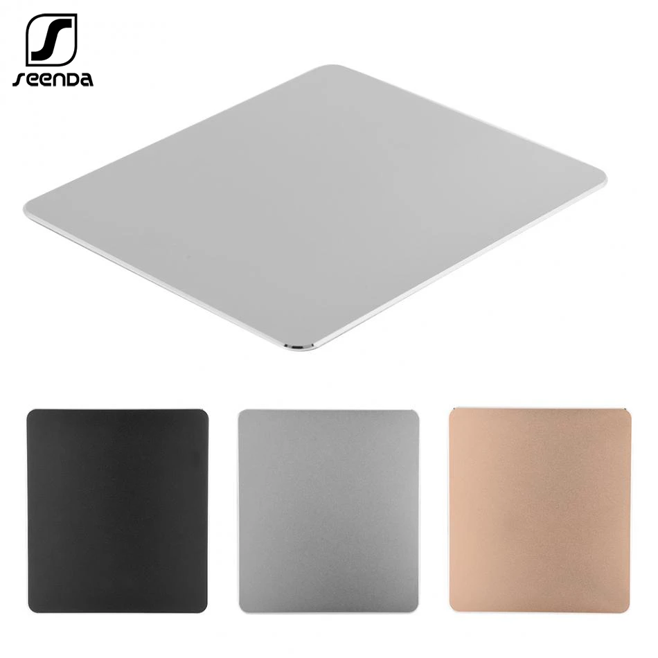 SeenDa Aluminum Alloy Non-slip Gaming Mouse Pad Mat Double Sided Accurate Control Waterproof Keyboards Pads for PC | Компьютеры и офис