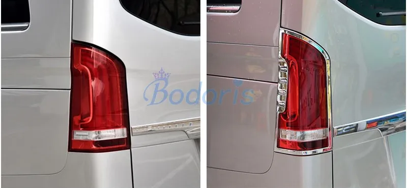 Для Mercedes Benz V class V260 Vito W447 задняя крышка панели Свет Накладка лампы автомобильные аксессуары