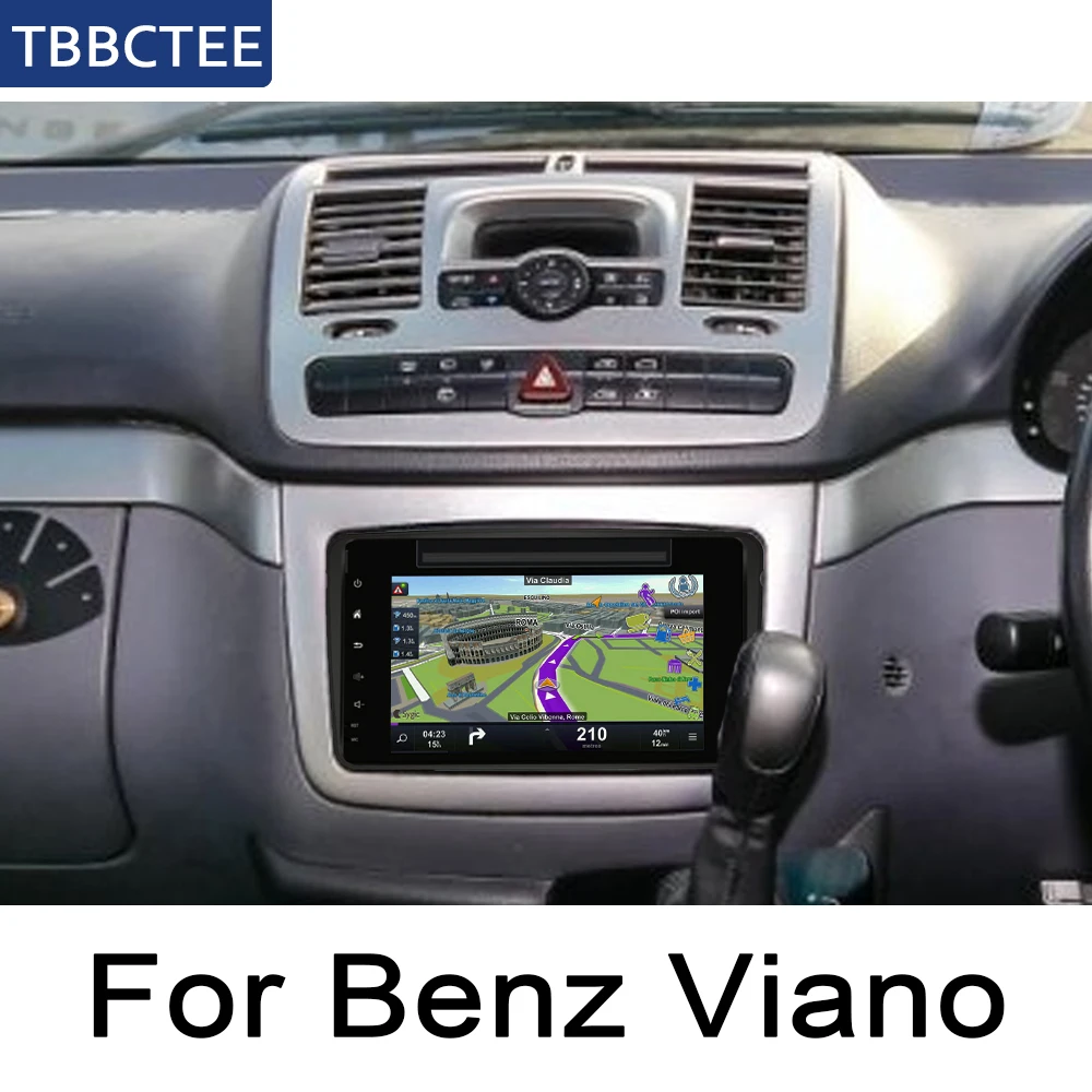 Для Mercedes Benz Viano 2004 ~ 2006 NTG Авторадио автомобильный dvd плеер на основе Android gps