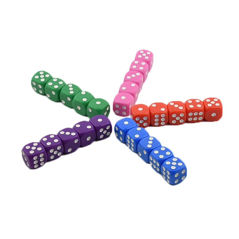 Dices Set D16 Adults Children Husband and Wife Sexy Club Entertaiment Gear Casino Dice Tray Magic Hennessy Gamble Board Games - Цвет: Бургундия