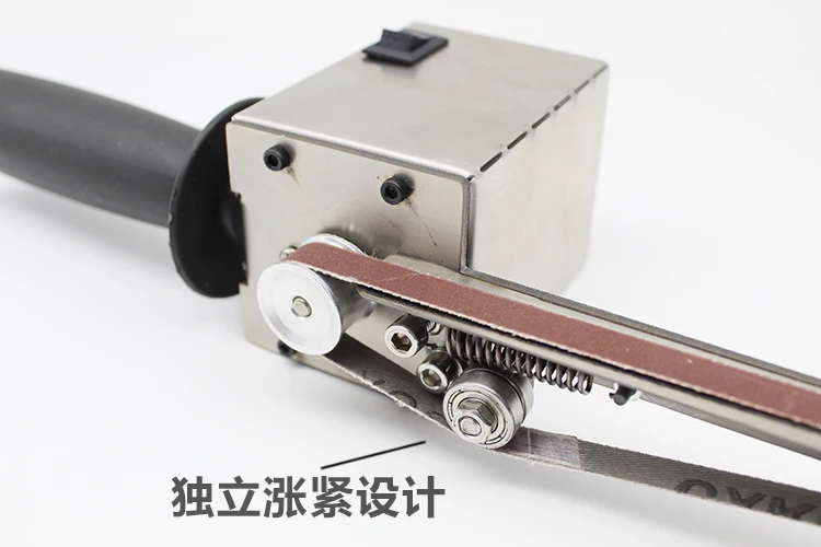 130 Вт электрическая ручная шлифовальная ленточная машина полировальная