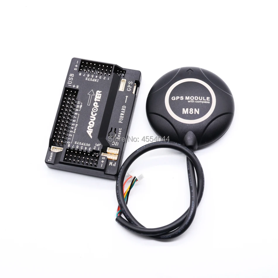 Контроллер полета ardupilot APM2.8 APM 2 8 + M8N высокоточный GPS встроенный в Compas с корпусом