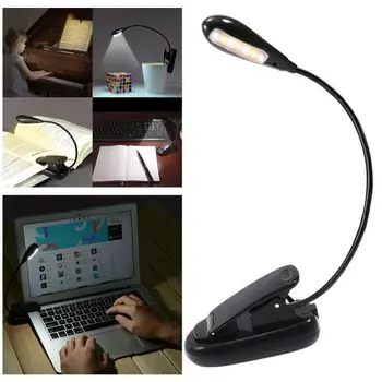 

7 LED music stand and book reading light music lighting clip fishing light night vision stand light reading light