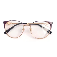 Оправа для очков в стиле кошачьи глаза женские прозрачные линзы оптические очки круглые очки оправа gafas de sol hombre