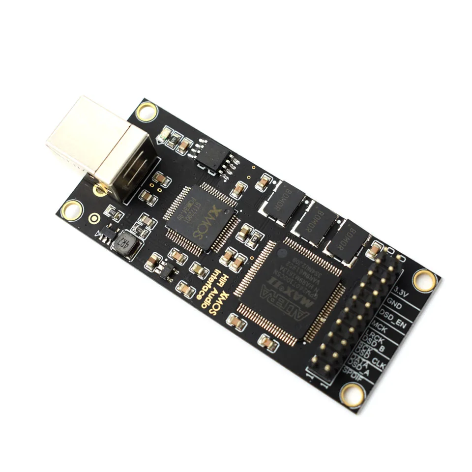  XMOS CPLD USB interfaz digital xu208 módulo I2S SPDIF salida DSD256 tablero decodificador para DAC 