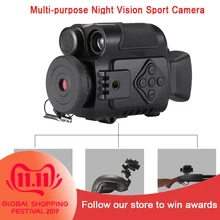 P4-0118 цифровая инфракрасная камера ночного видения/Мини спортивная Экшн-камера s/монокулярная камера 5X zoom для дня и ночи