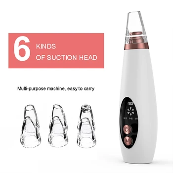 

USB Blackhead Black Dot Remover Face Pore Vacuum Skin Care Acne Pore Cleaner Pimple Removal Vacuum Suction Tools