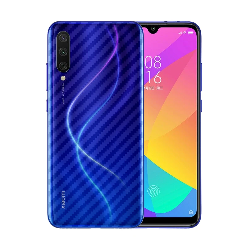 Ультратонкая прозрачная наклейка 3 шт./лот из углеродного волокна для Xiaomi Mi A3 CC9E